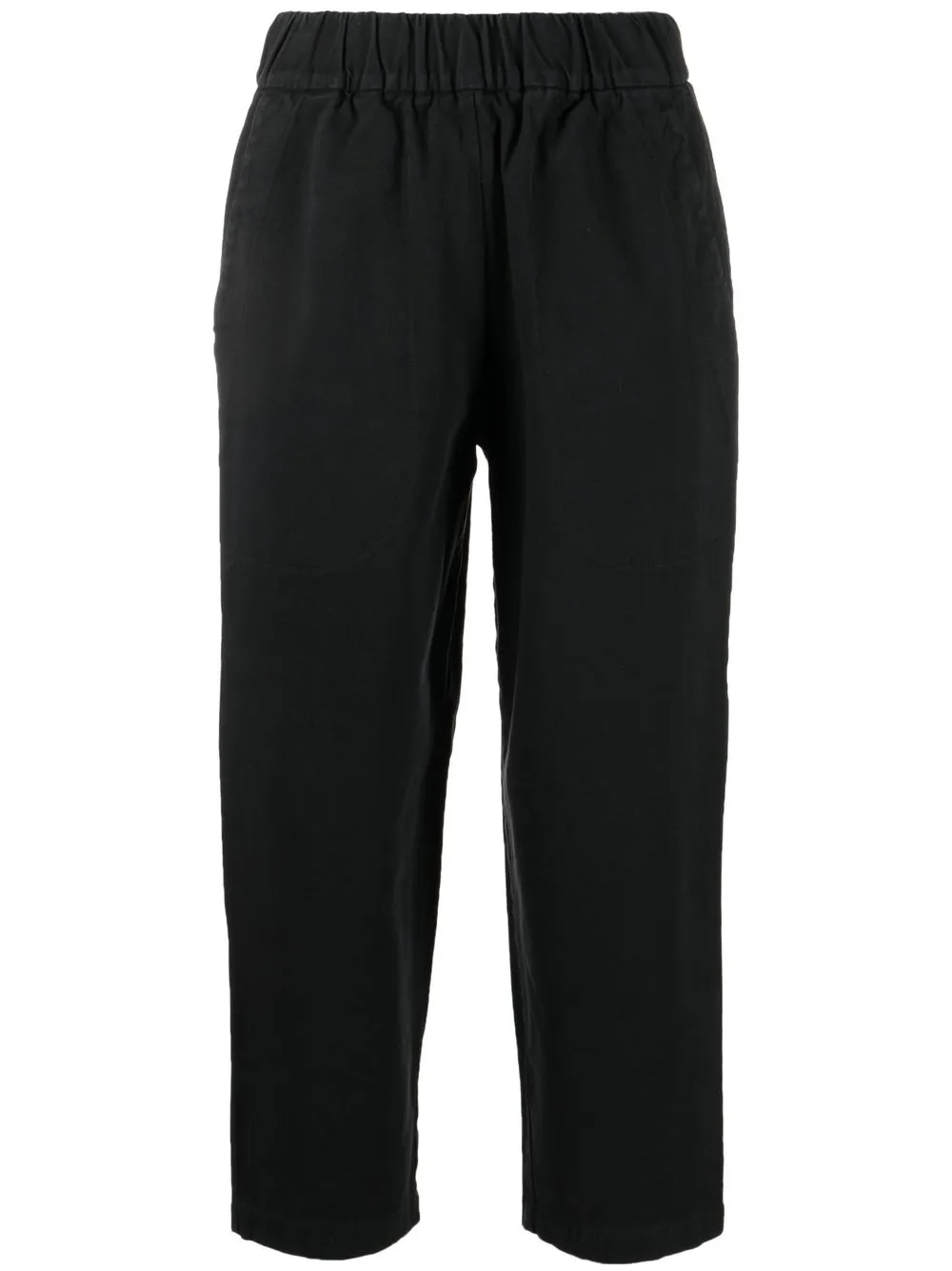 

Barena straight-leg cropped trousers - Black