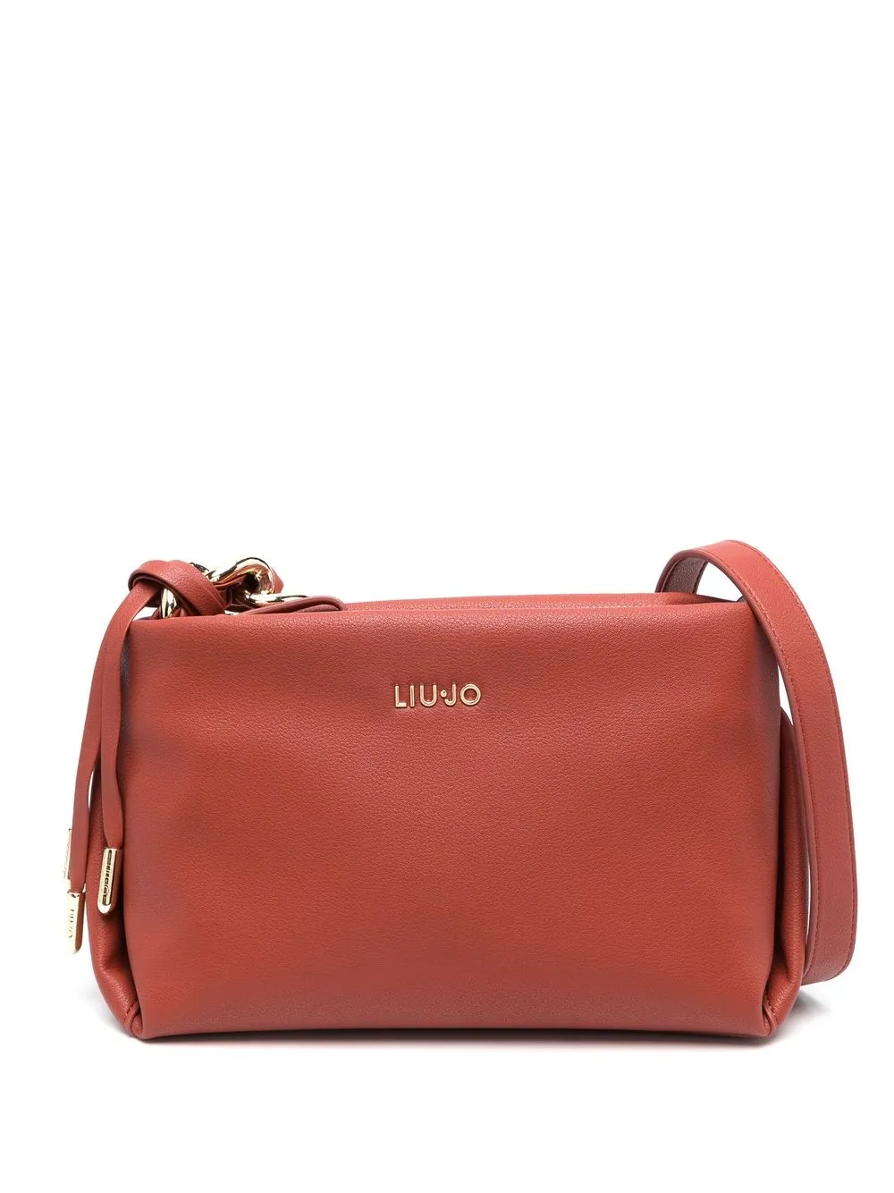 

LIU JO bolsa crossbody con ribete de cadena - Rojo