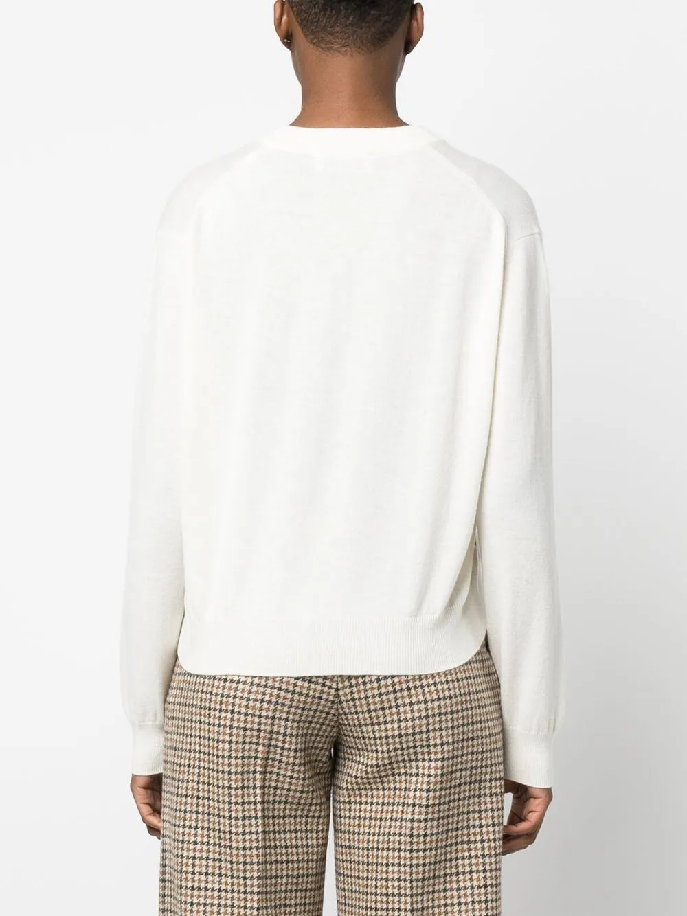 BALLANTYNE ARGYLE-KNIT JUMPER