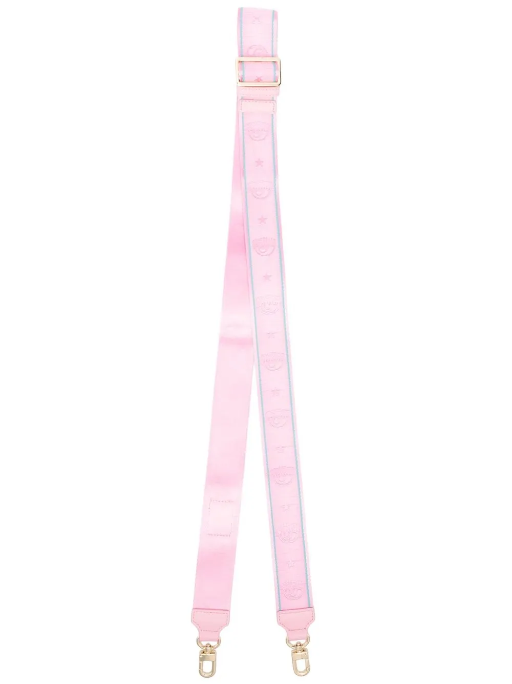 

Chiara Ferragni logo-print bag strap - Pink