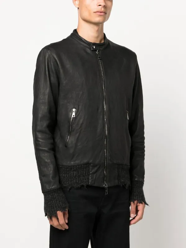 Giorgio Brato zip-up Leather Jacket - Farfetch