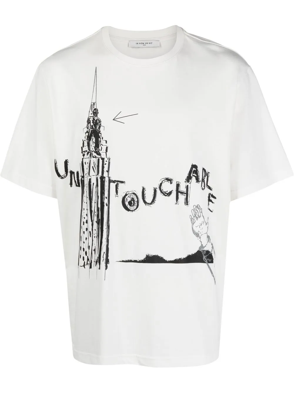 

Ih Nom Uh Nit graphic print T-shirt - White