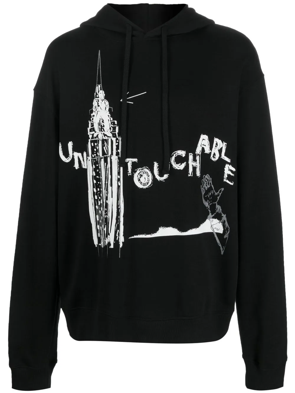 

Ih Nom Uh Nit hoodie con logo estampado - Negro