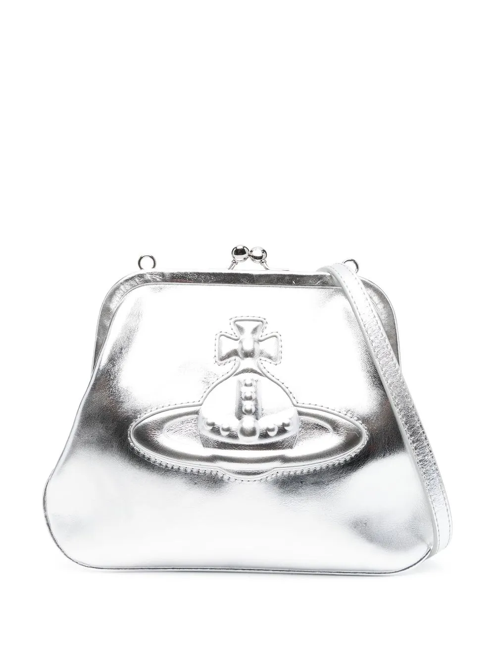 

Vivienne Westwood bolsa con motivo Orb - Plateado