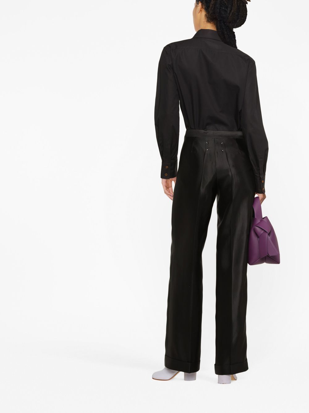 Shop Vivienne Westwood Cut-out Detail Shirt In Black