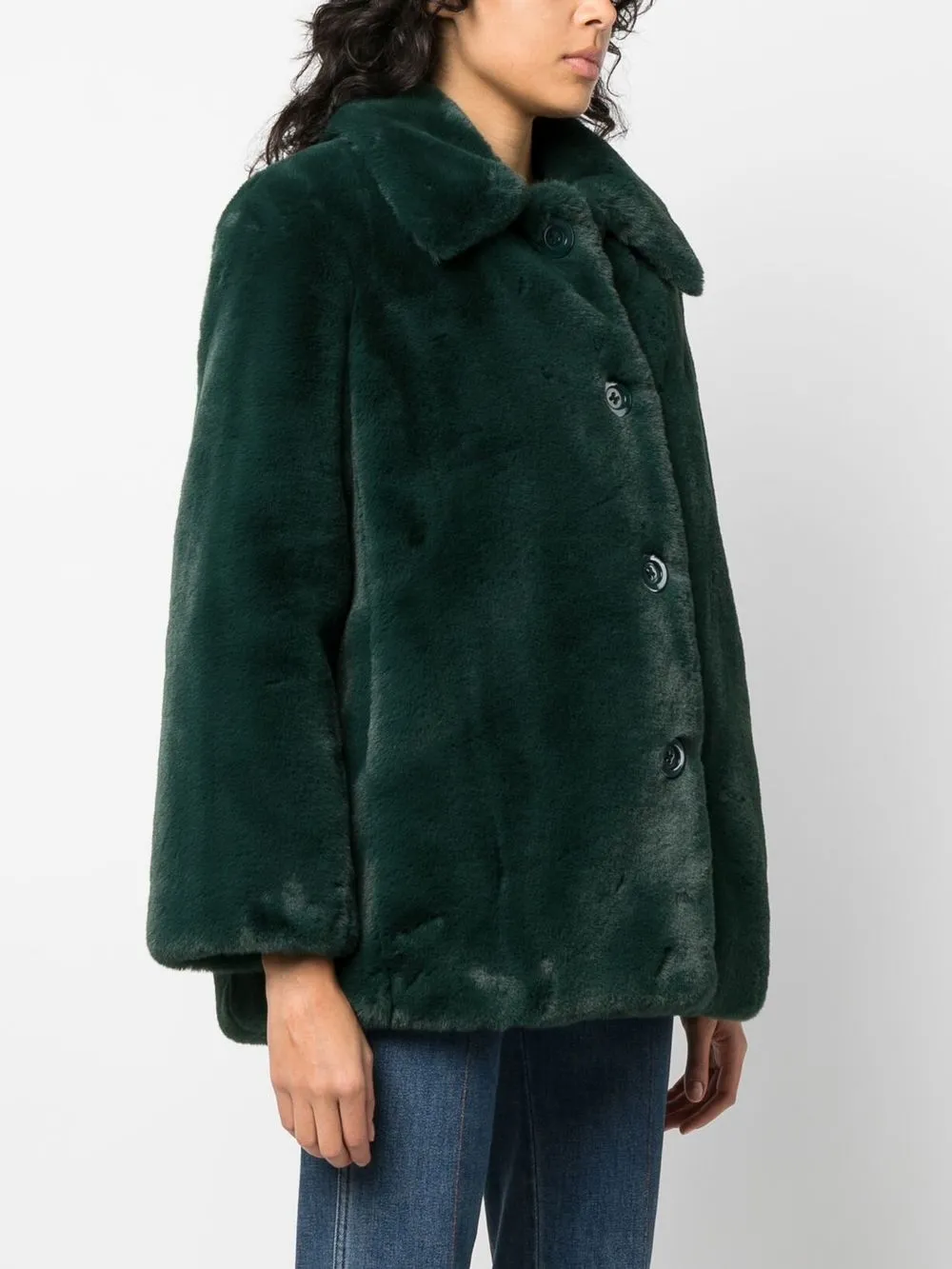 Kate spade green on sale coat