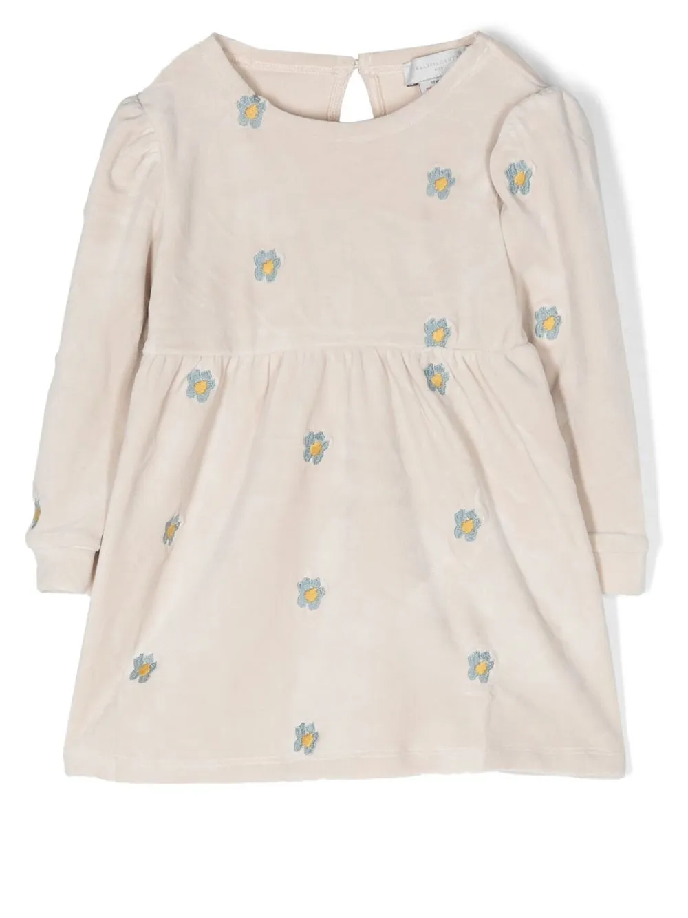 

Stella McCartney Kids vestido con estampado gráfico - Neutro