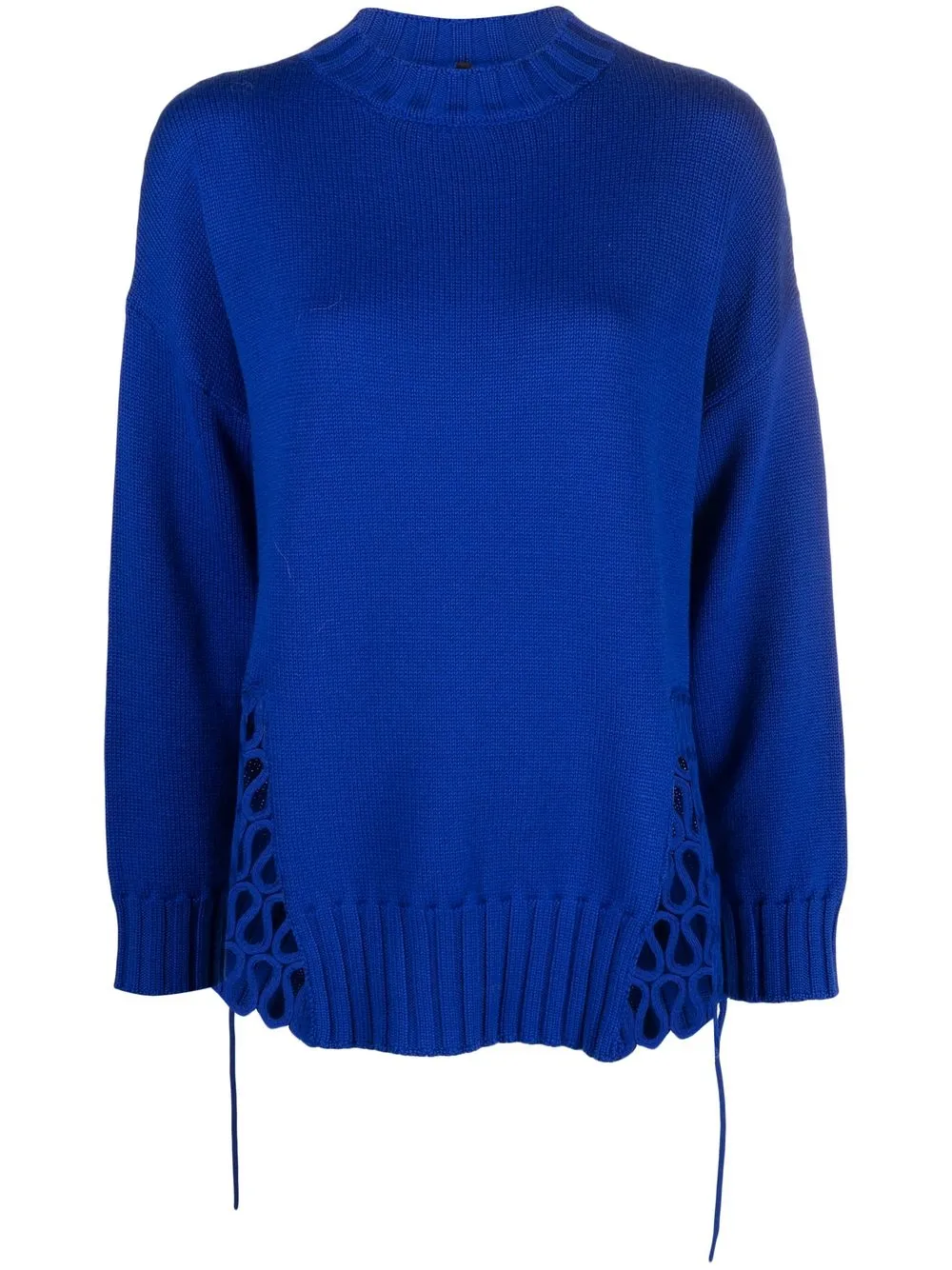 

PierAntonioGaspari crew-neck long-sleeve jumper - Blue