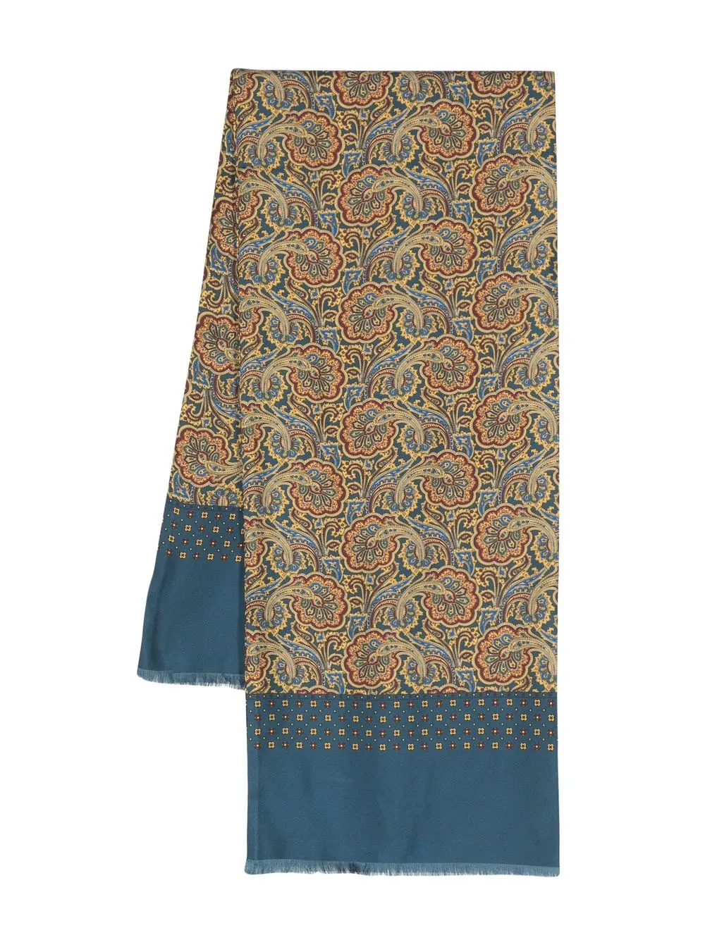 

Maison Margiela paisley-print scarf - Blue