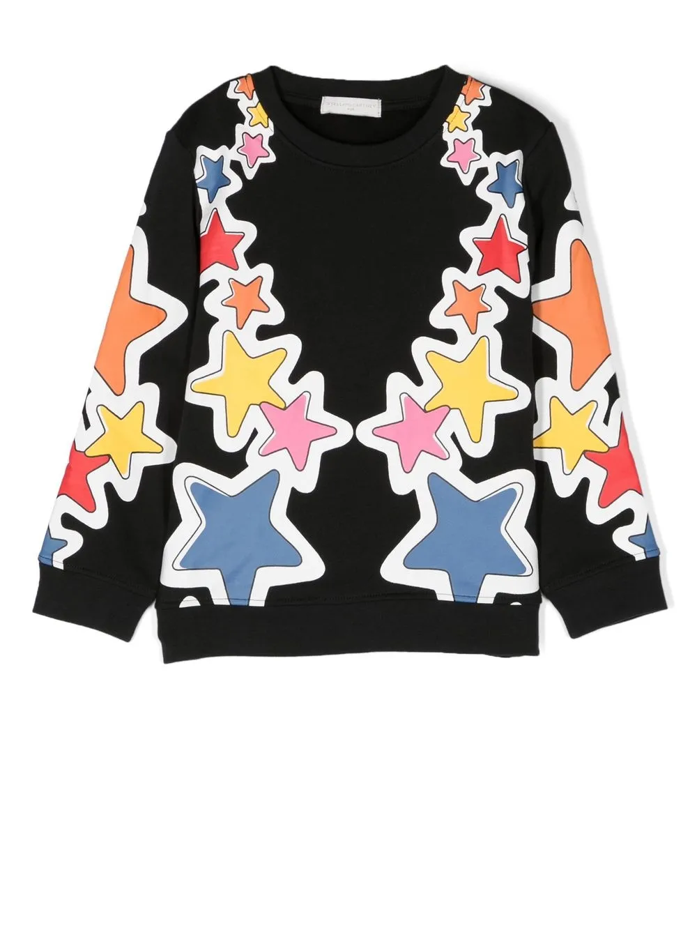 

Stella McCartney Kids star-print sweatshirt - Black