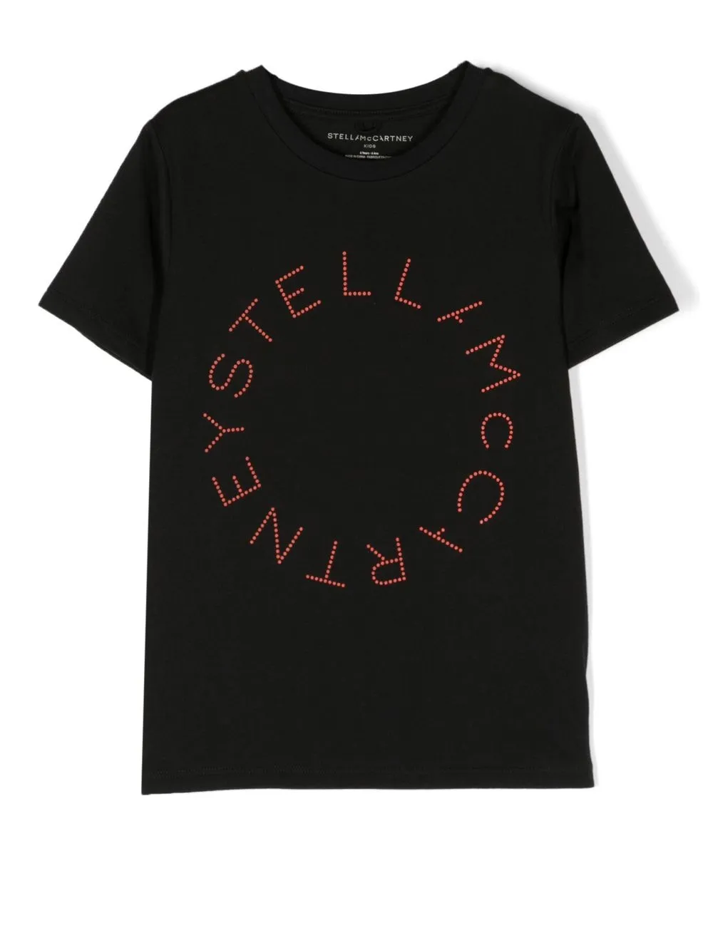 

Stella McCartney Kids playera manga corta - Negro