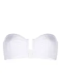 ERES Show bandeau bikini top - White