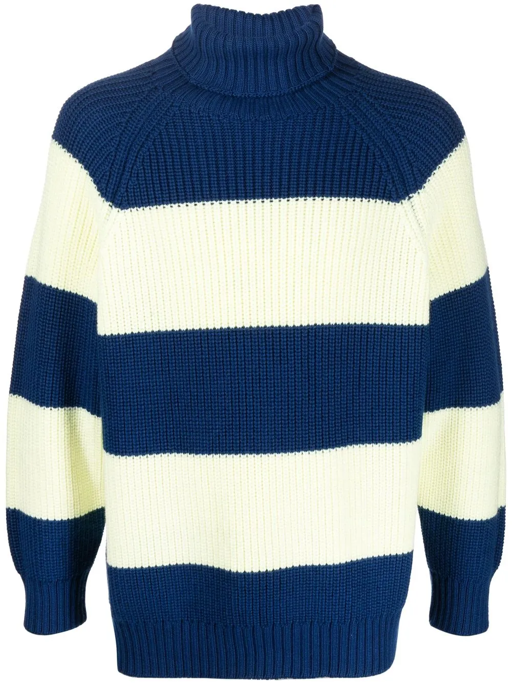 SUNNEI STRIPED ROLL-NECK WOOL JUMPER