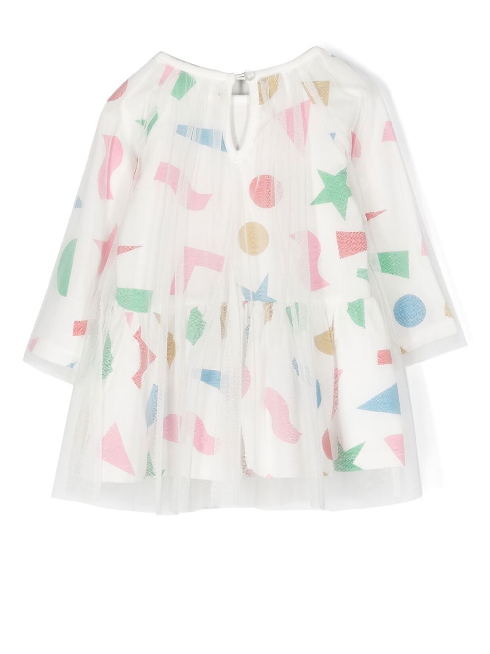 Stella McCartney Kids Jurk met print - Wit