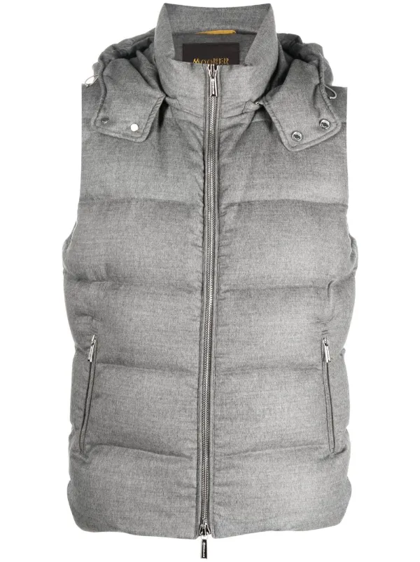 Moorer Cashmere Padded Down Gilet 