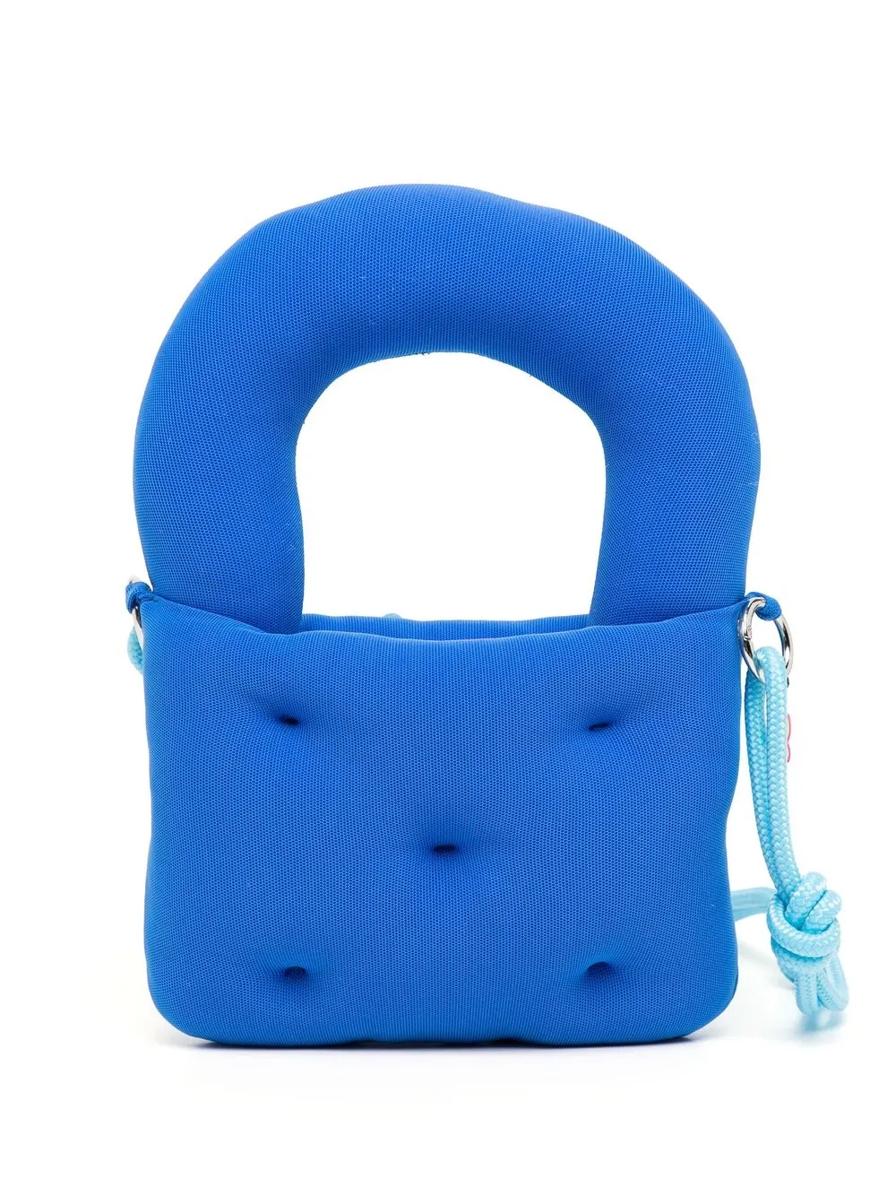

Marshall Columbia plush top-handle mini bag - Blue