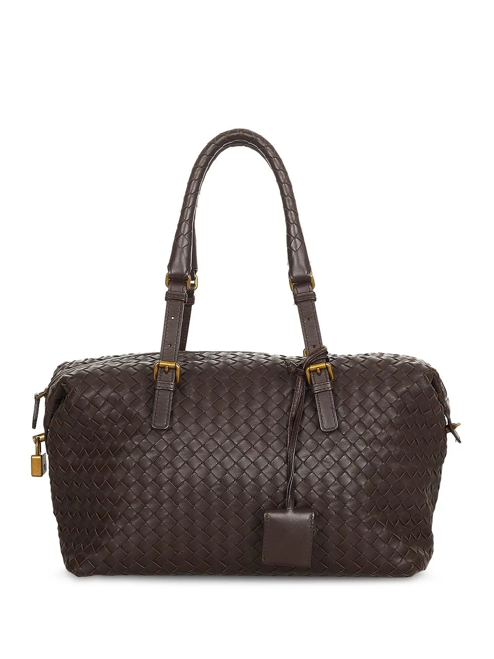 

Bottega Veneta Pre-Owned tote de tejido Intrecciato 2010 - Marrón