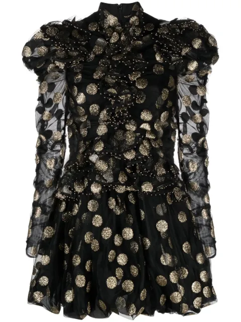 celestial confetti minidress