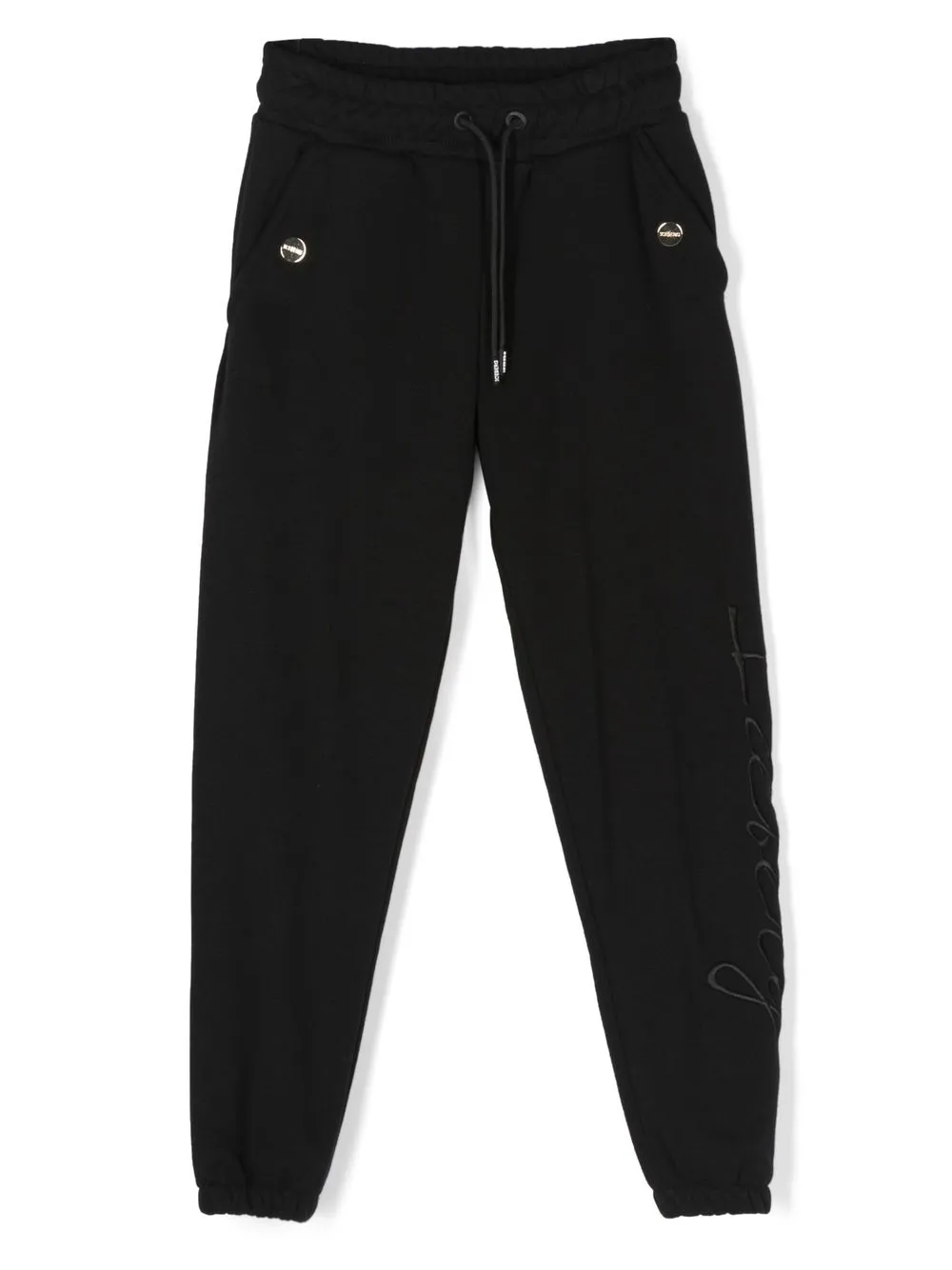 

Iceberg Kids embroidered-logo track pants - Black