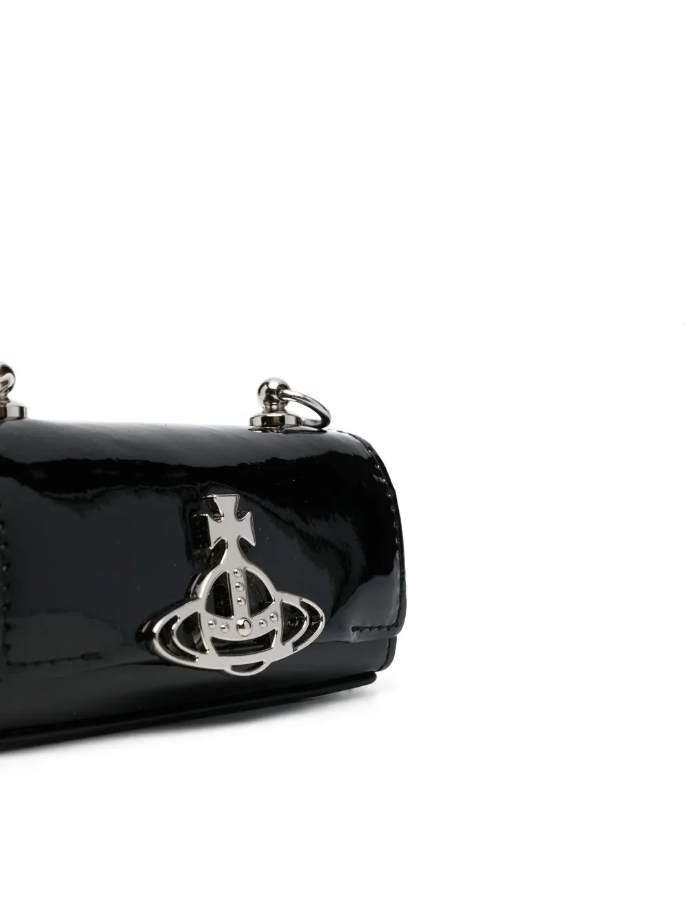 Vivienne Westwood Mini Orbdetail Crossbody Bag In Black ModeSens