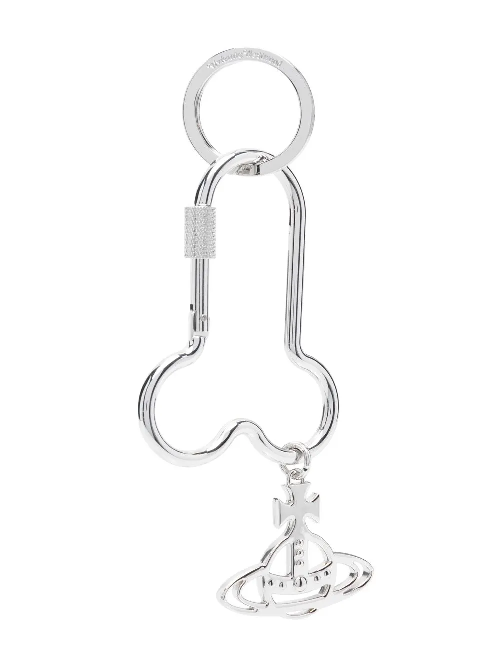 Vivienne Westwood signature-Orb Keyring - Farfetch