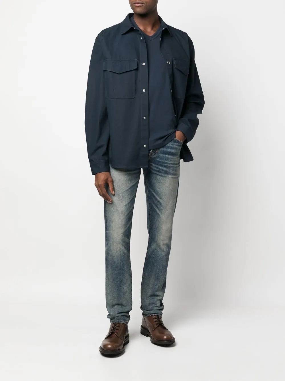 TOM FORD T-shirt - Blauw
