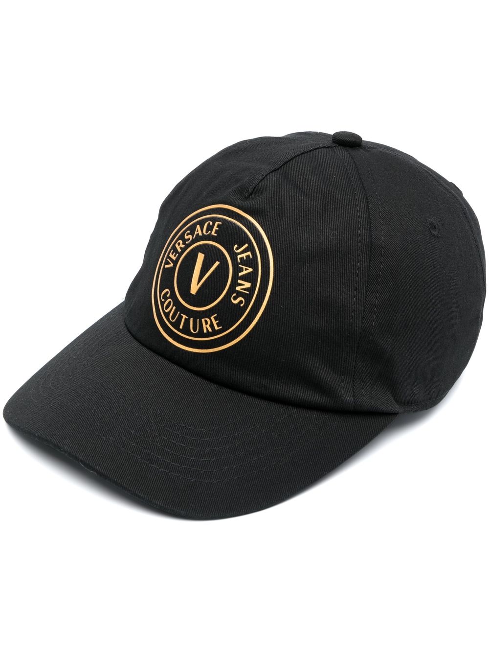 

Versace Jeans Couture gorra con parche del logo - Negro