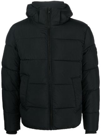 Calvin klein black sale puffer jacket mens