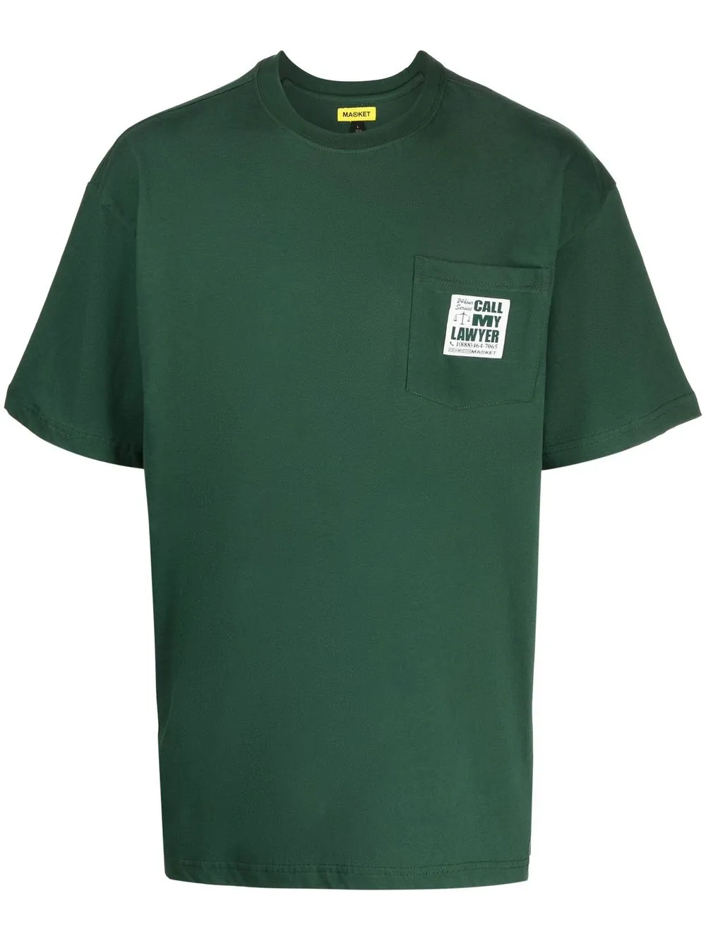 

MARKET graphic-print cotton T-shirt - Green