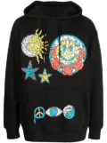 MARKET Mosaic graphic-print hoodie - Black