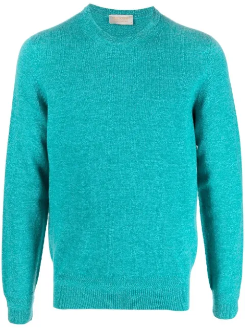John Smedley knitted long-sleeve jumper