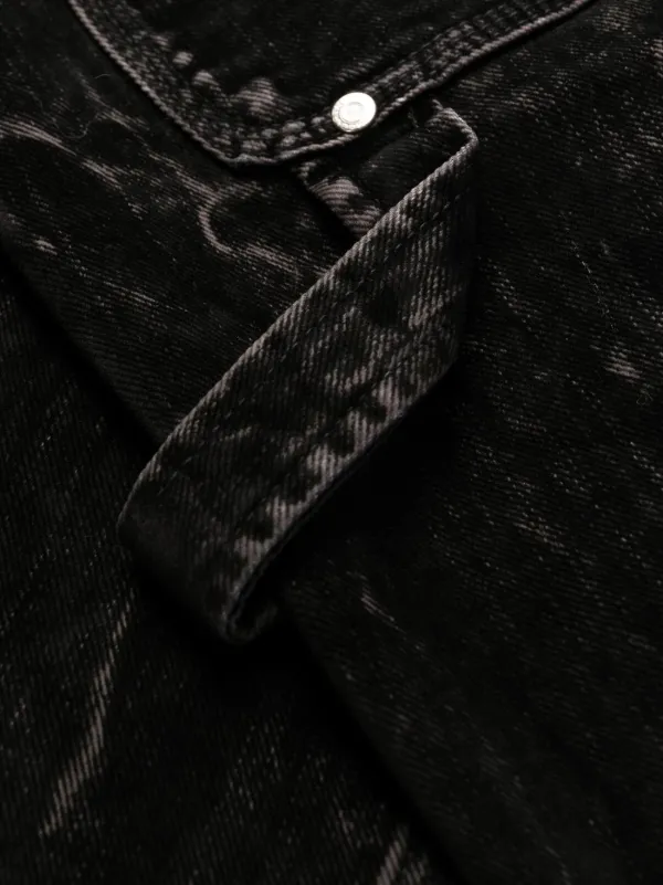 Stella McCartney straight-leg Denim Jeans | Black | FARFETCH GE
