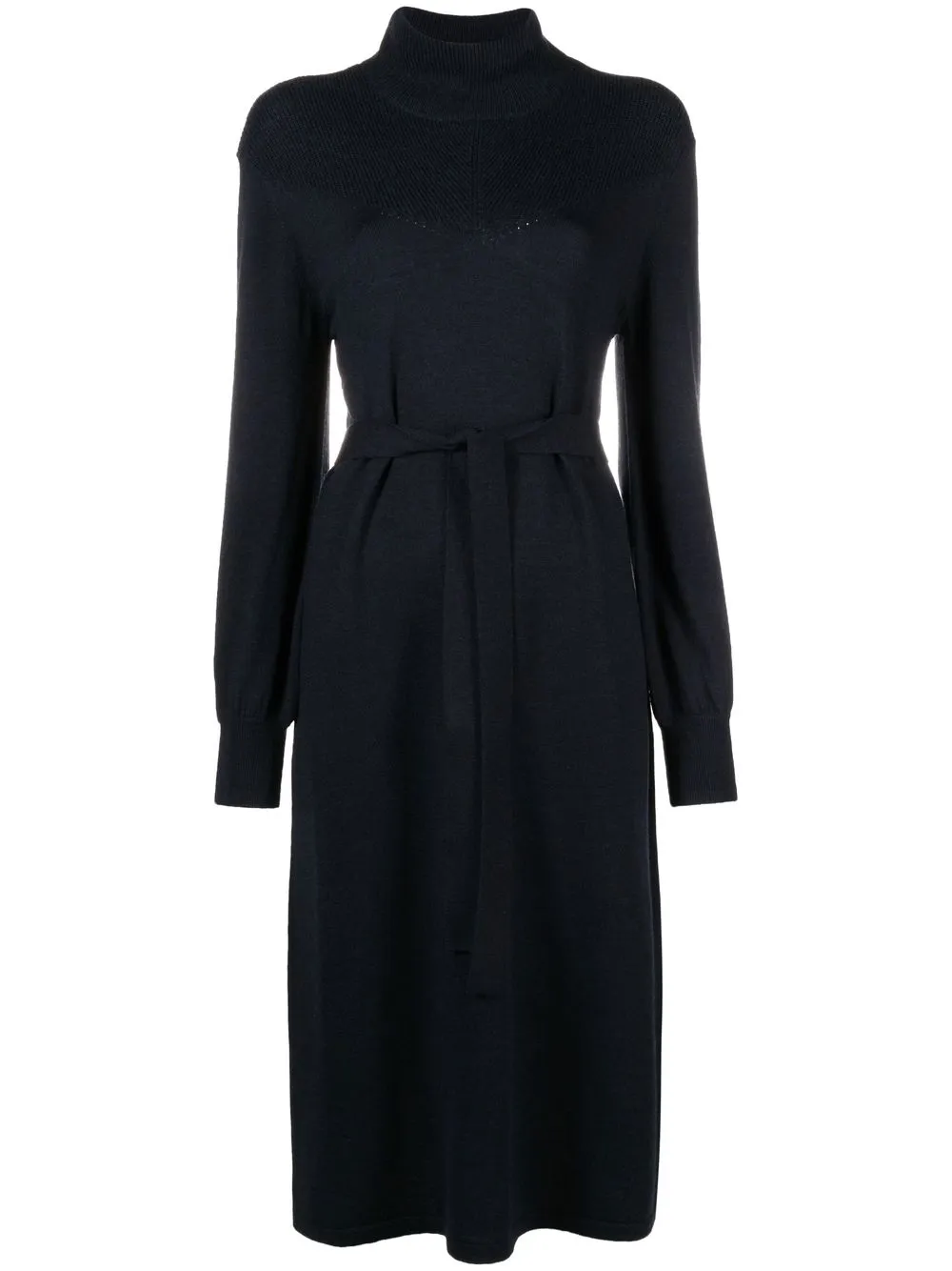 

A.P.C. Dorothea knitted midi dress - Blue