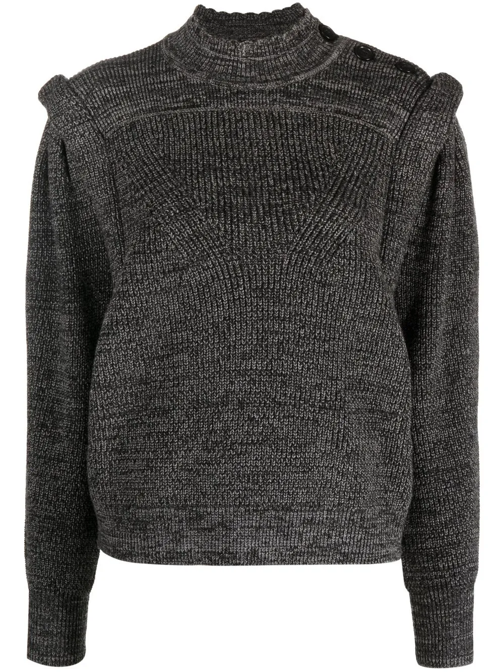 

Isabel Marant Étoile long-sleeve knitted jumper - Grey