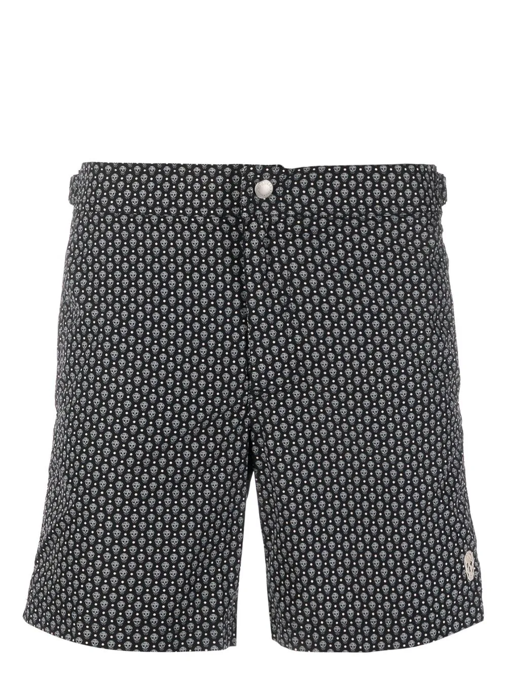 

Alexander McQueen skull-print swim shorts - Black