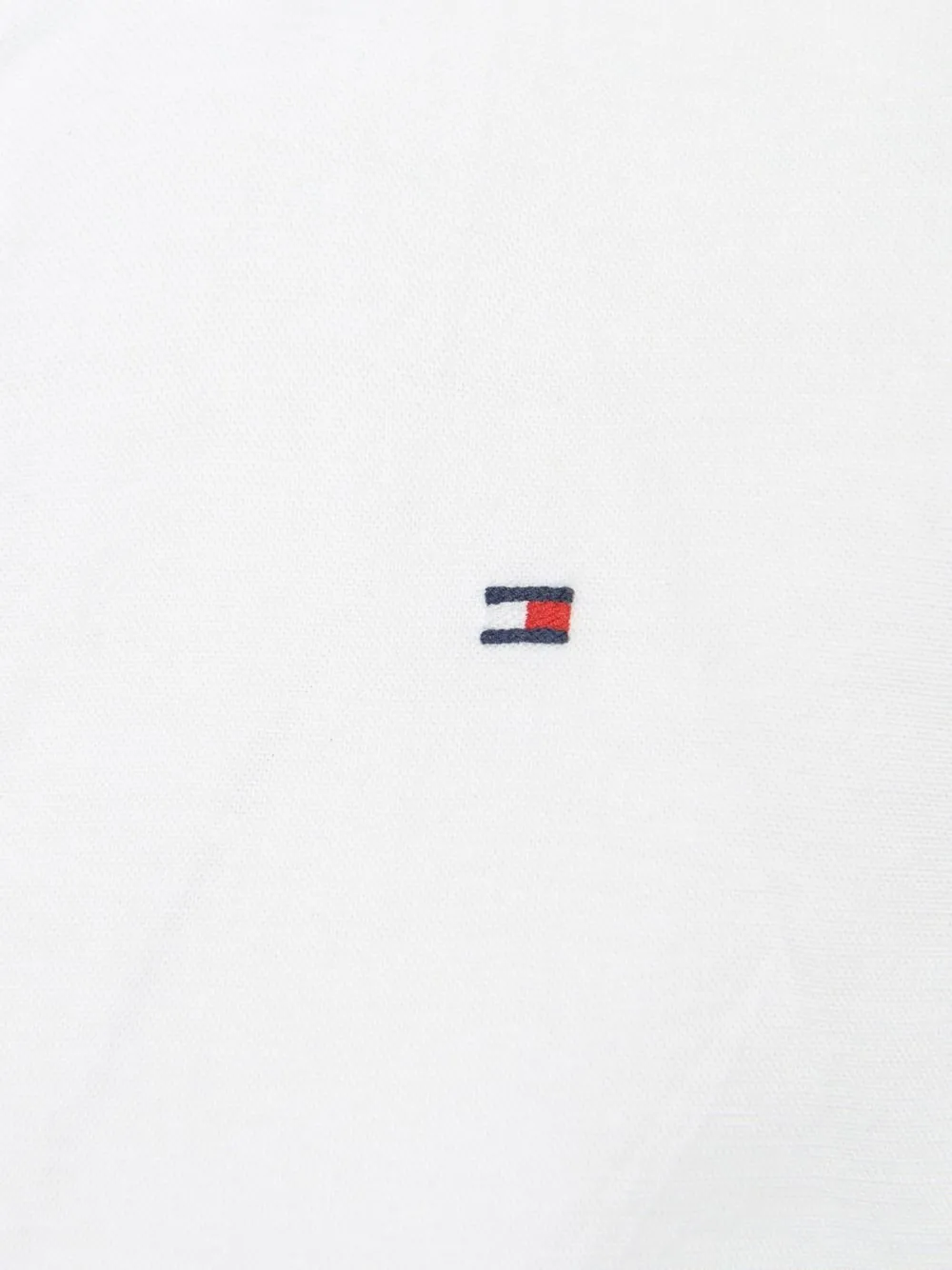  Tommy Hilfiger Junior Hemd Mit Button Down Kragen   Weiß 