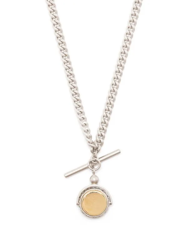 Maison Margiela Pendant Chain Necklace - Farfetch