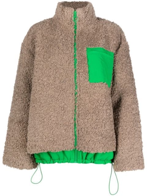 Stine Goya Dakota teddy-fleece jacket