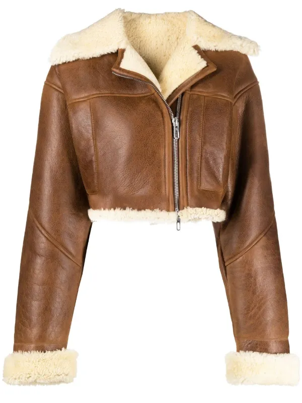 drome shearling jacket