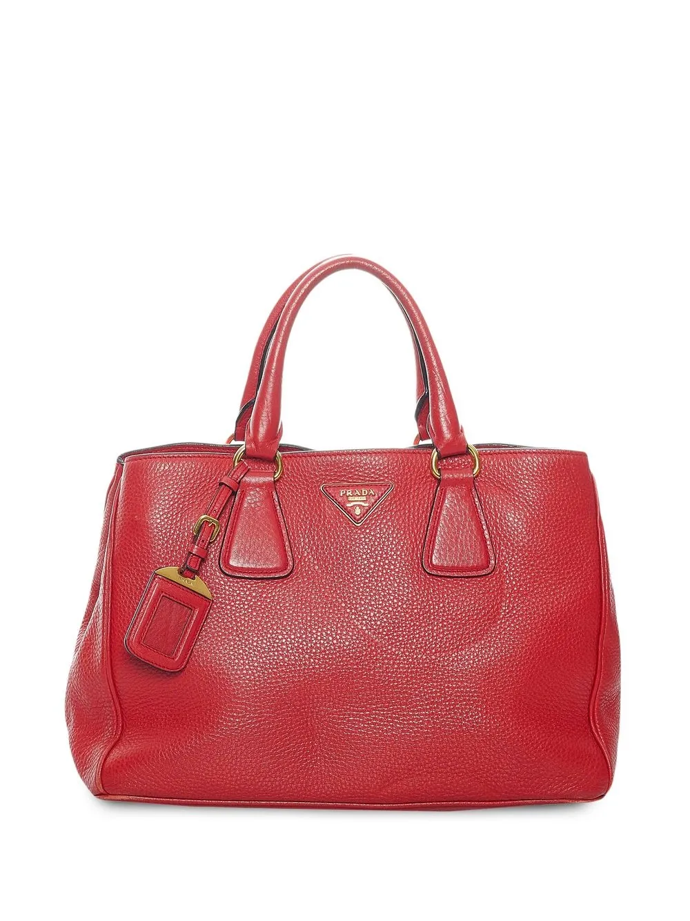 

Prada Pre-Owned bolsa Galleria Lux Double - Rojo