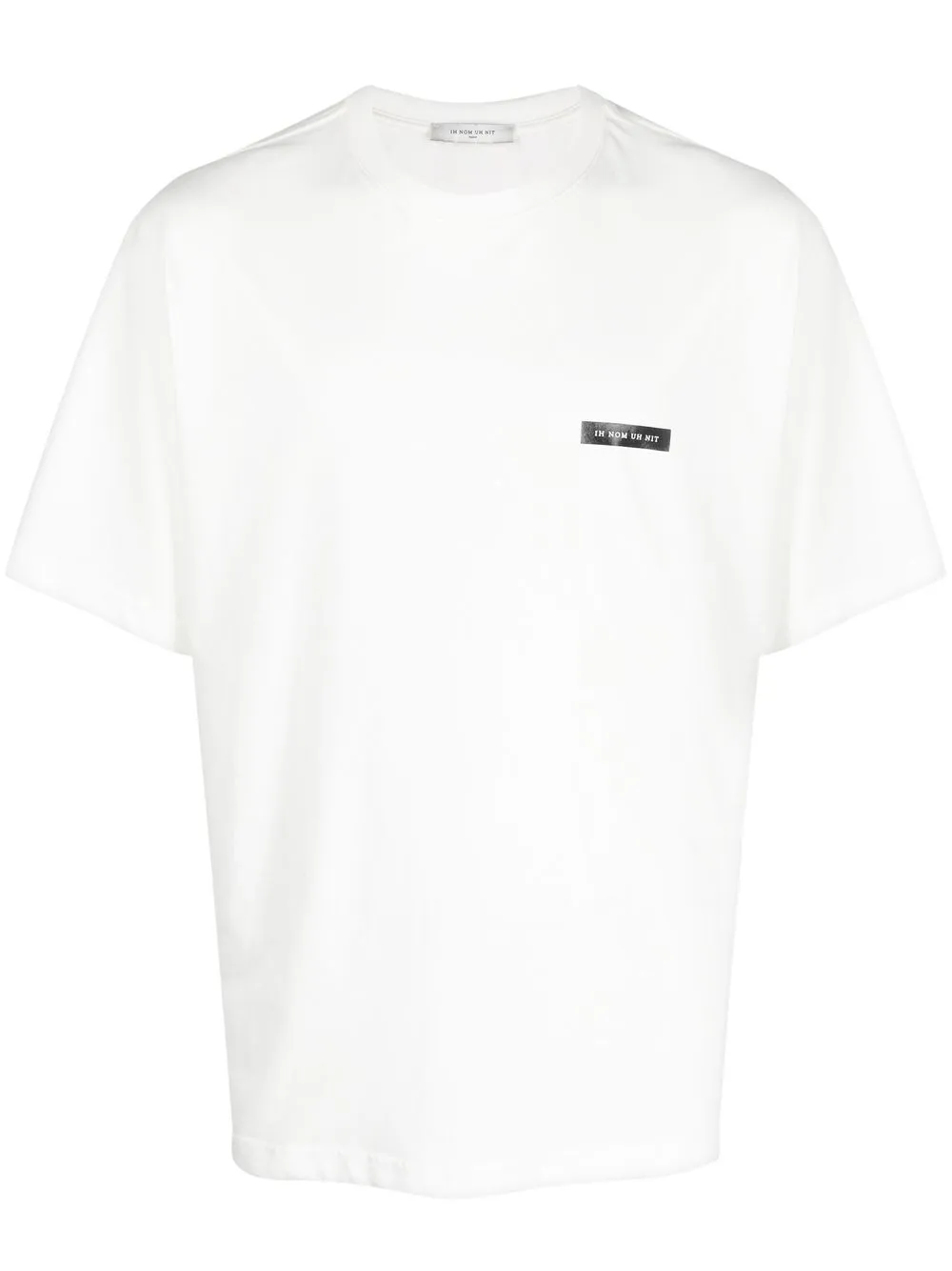 

Ih Nom Uh Nit playera con logo estampado - Blanco