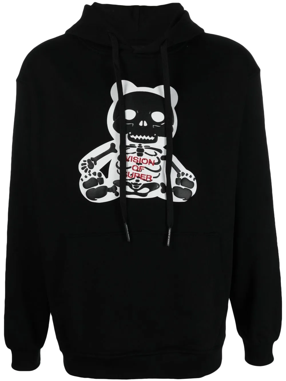 

Vision Of Super X-ray graphic-print hoodie - Black