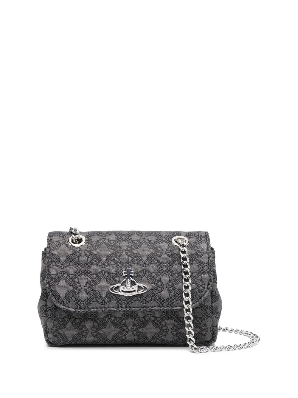 Vivienne Westwood Logoprint Crossbodybag In Grey ModeSens