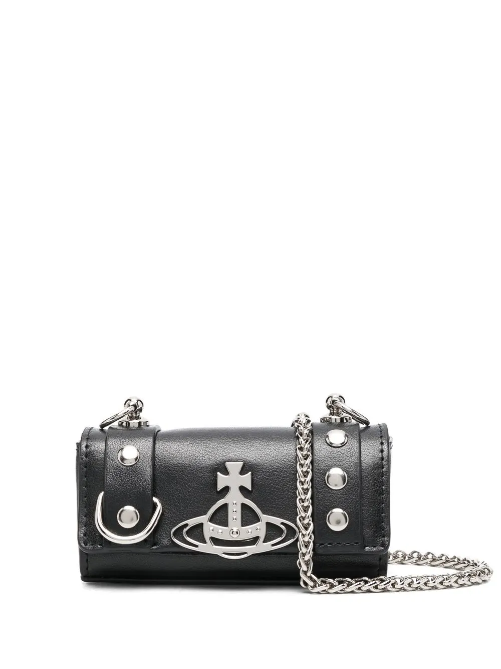 

Vivienne Westwood bolsa mini con aplique Orb - Negro