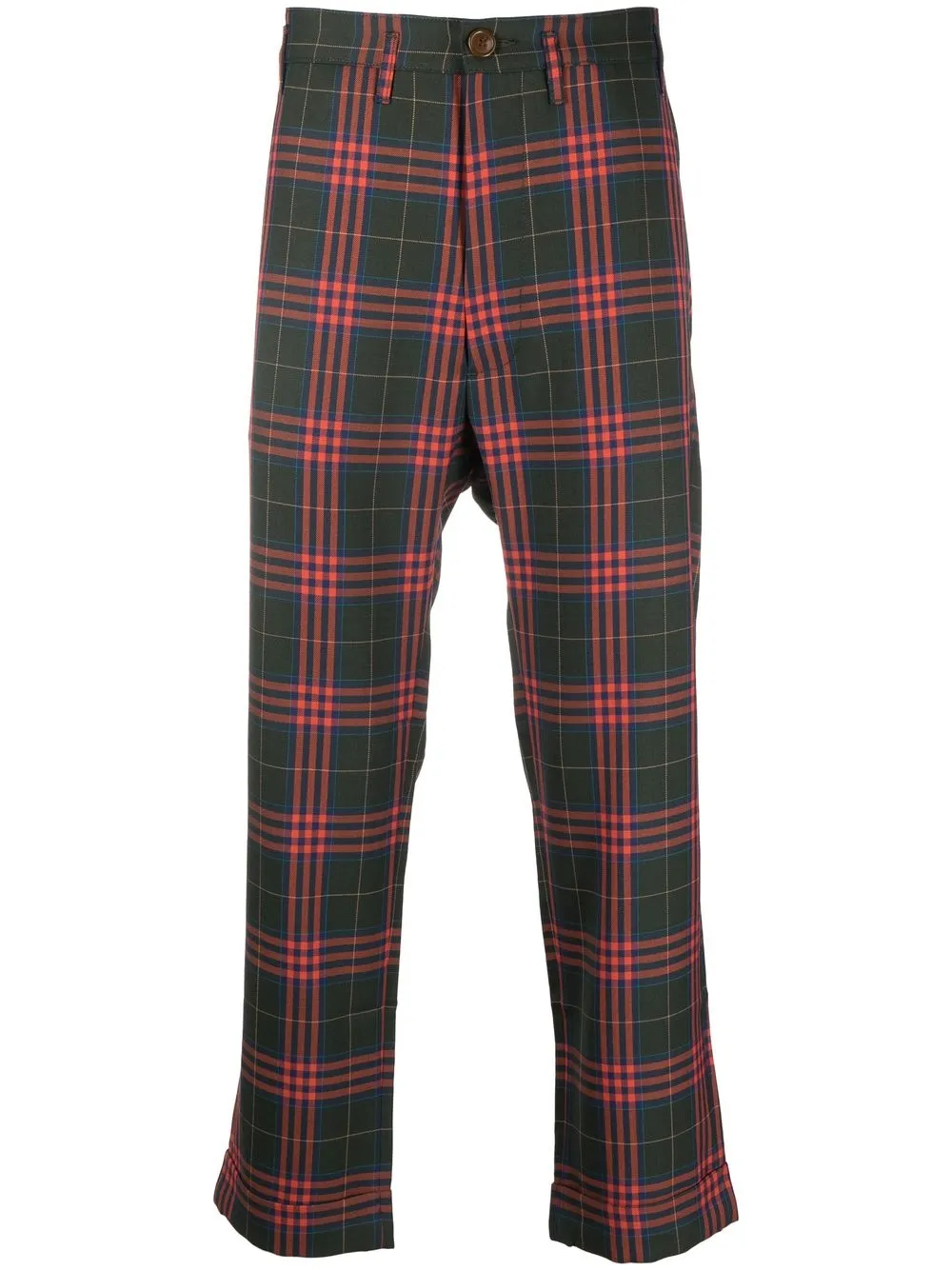 Vivienne Westwood virgin wool Tartan Trousers Farfetch