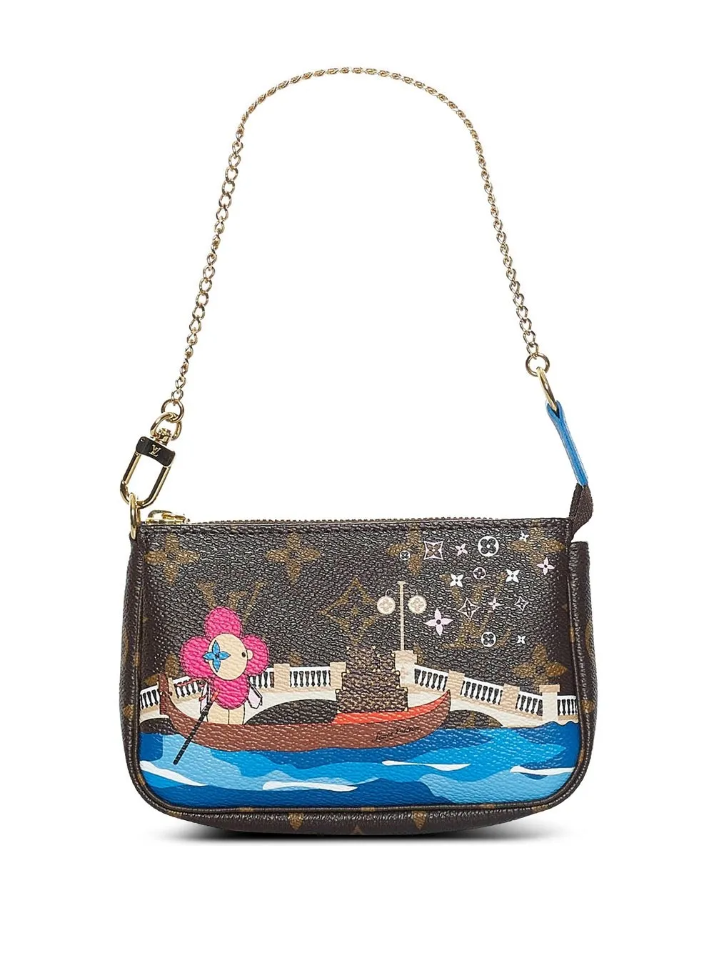 

Louis Vuitton 2019 pre-owned Vivienne Pochette graphic-print shoulder bag - Brown