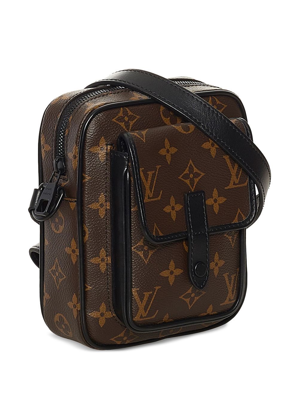 Louis Vuitton 2020 pre-owned Christopher crossbody bag Braun