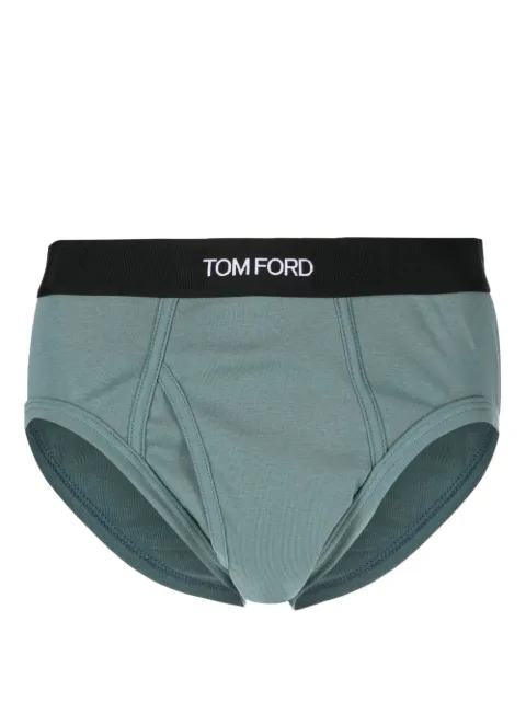 TOM FORD logo-waistband briefs