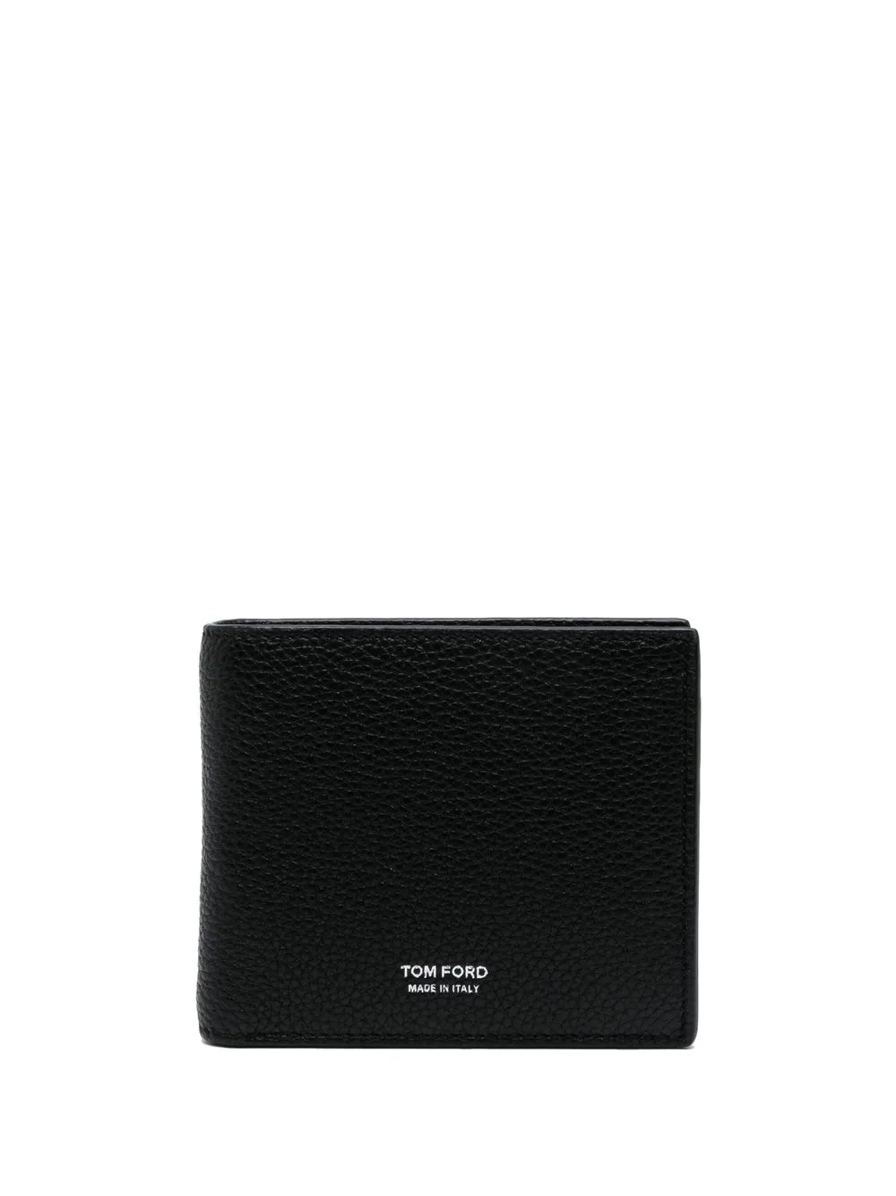 

TOM FORD grained-leather bi-fold wallet - Black