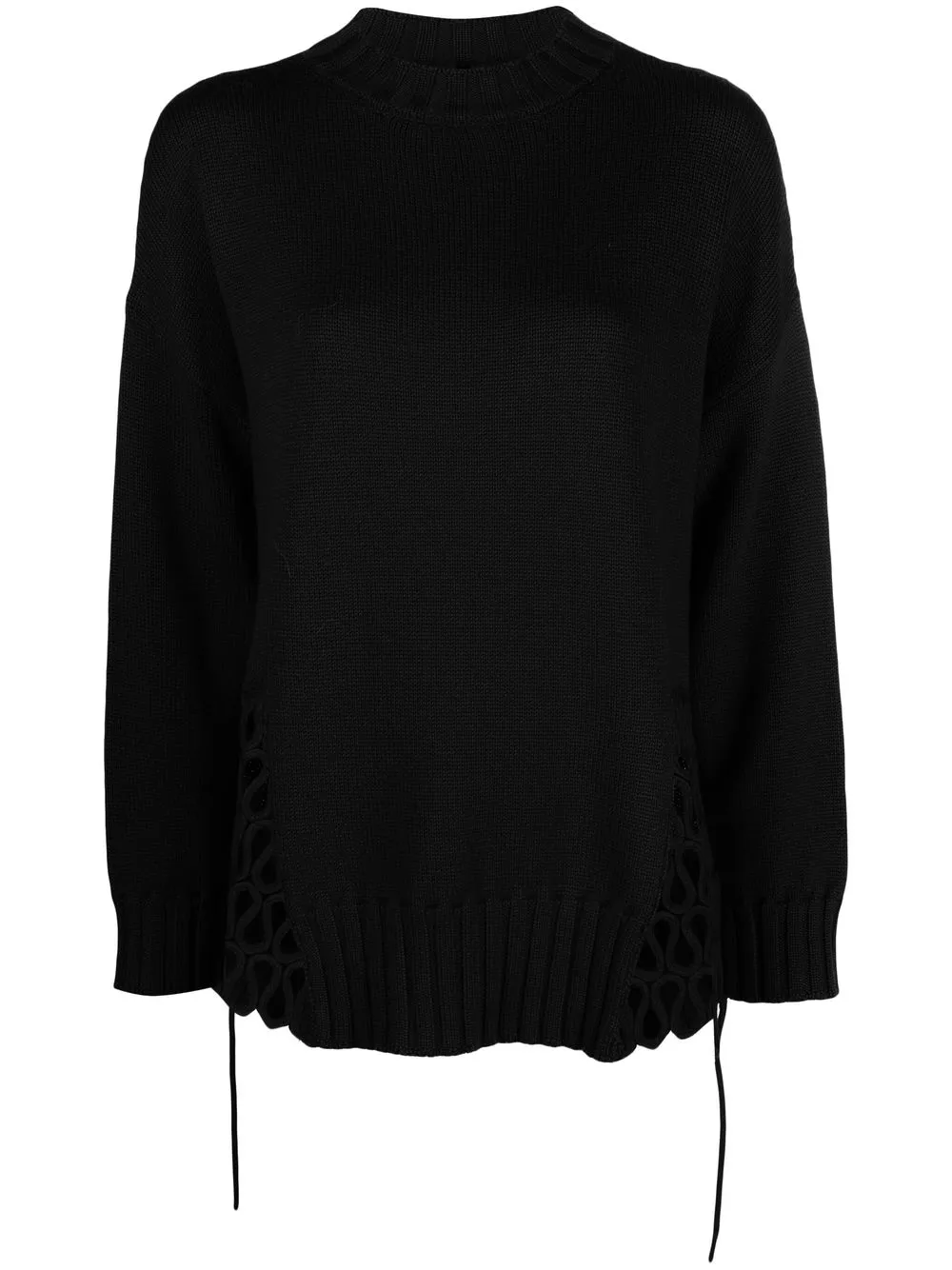 

PierAntonioGaspari long-sleeve knitted jumper - Black